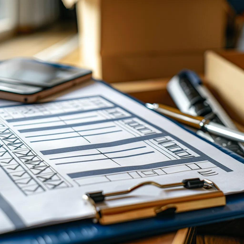 Checklist of factors influencing local moving costs, highlighting planning for a move